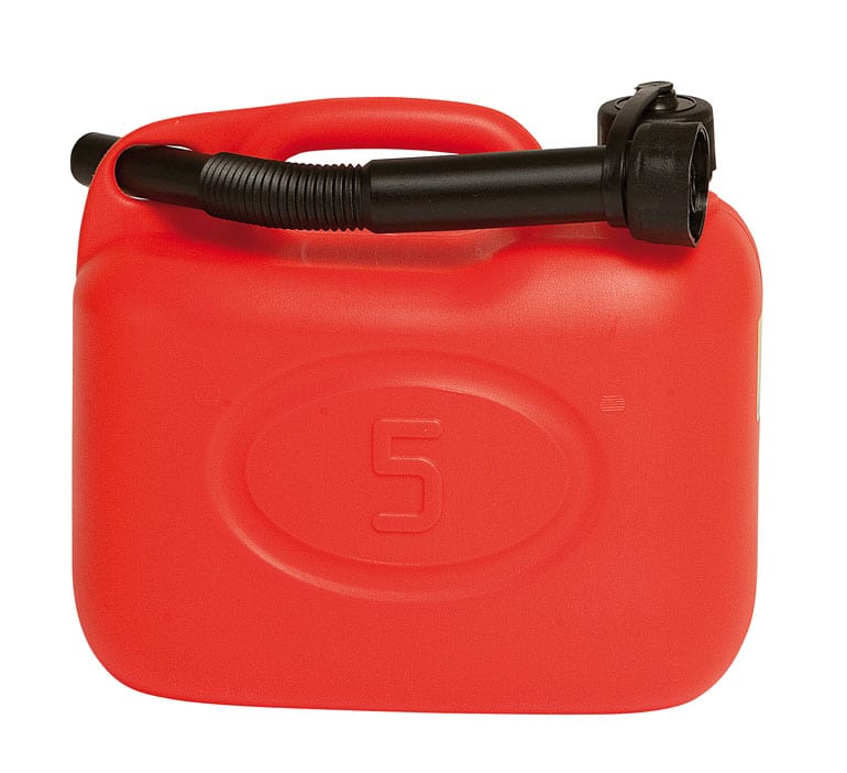 Plastic Petrol Jerry Can
